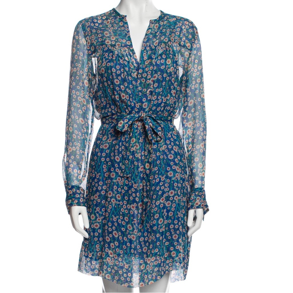 Etoile Isabel Marant Silk Floral Dress Sz 4